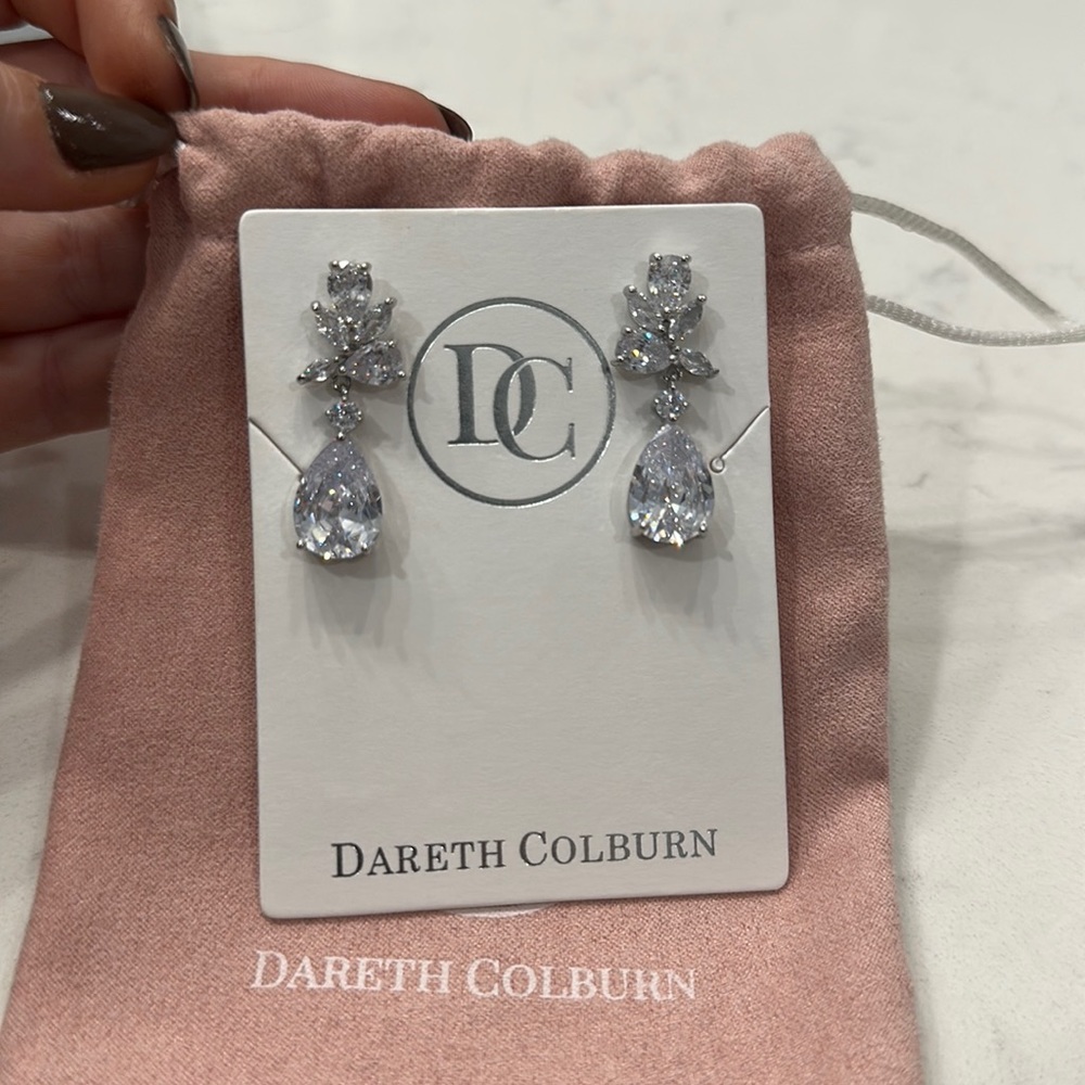 DARETH COLBURN - MADISON CZ DANGLE EARRINGS
